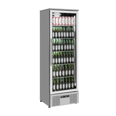Senox KSC-293 Dik Tip Şişe Soğutucu Dolap, 293 L, Krom - 1