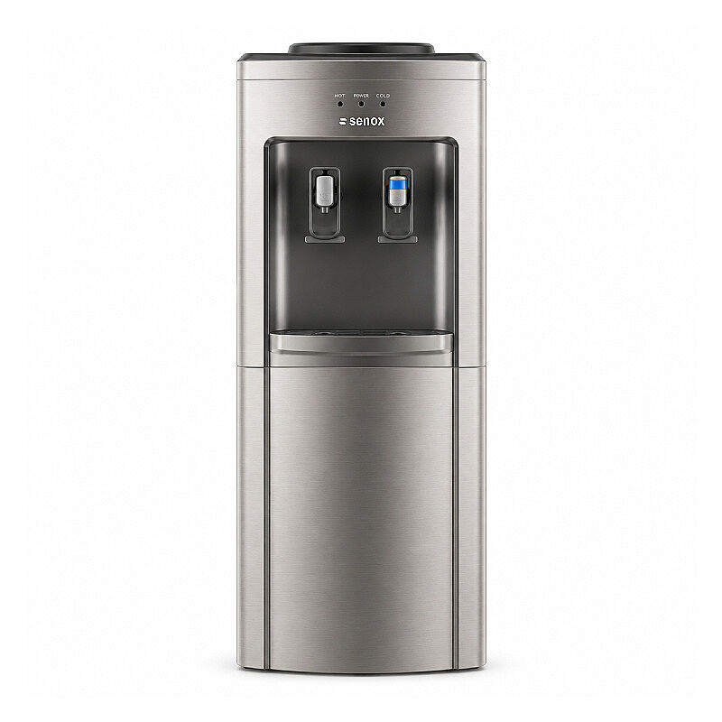 Senox DS-01 Top Carboy Water Dispenser, Hot Cold Water, Inox - Senox