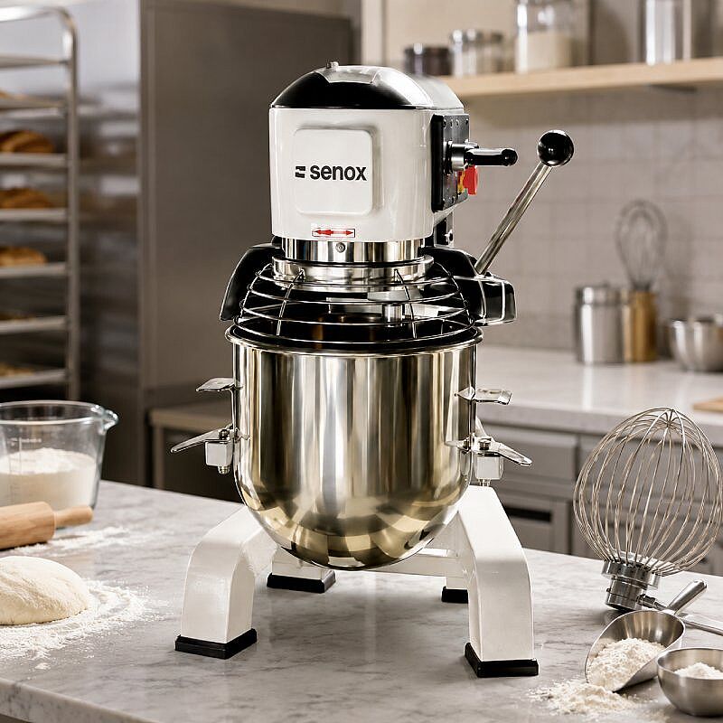 Senox PLM 10 Profesyonel Planet Mikser, 10 L - Senox