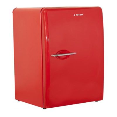Senox Retro Minibar Buzdolabı, 38 L, Kırmızı - 1