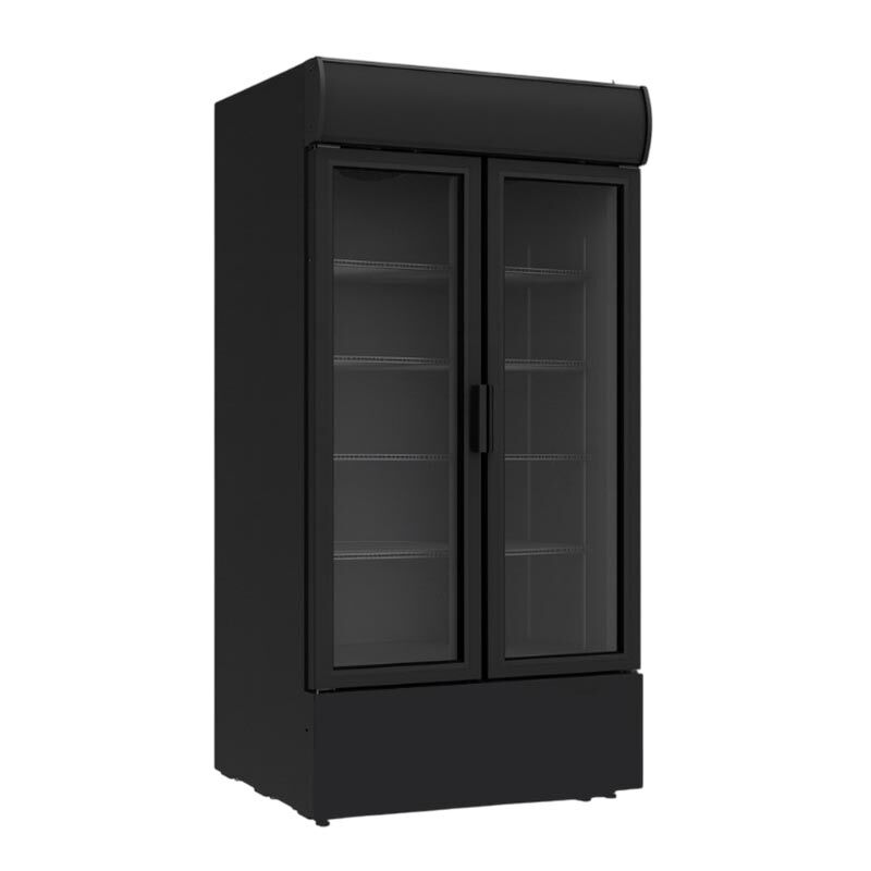 Senox Collection Box Senox SDS-770-DC 2 DF Upright Type Canopied Sliding Door Bottle Cooler ...
