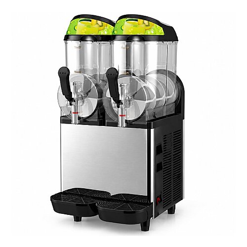 Senox SLS 02 2 Hazneli Ice Slush ve Frozen İçecek Dispenseri, 2x12 L 