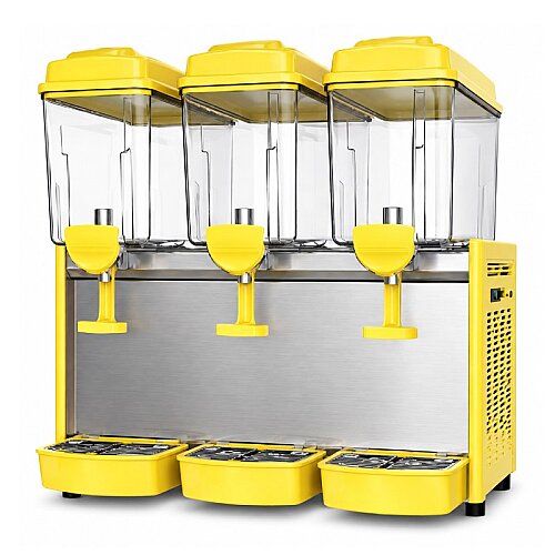 Senox SRB 15x3 3 Hazneli Şerbet ve Ayran Soğutucu Dispenser, 3x15 L 