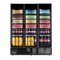 Senox SSC-1600 Upright Bottle Cooler Cabinet, 3 Doors, 1153 L - Senox