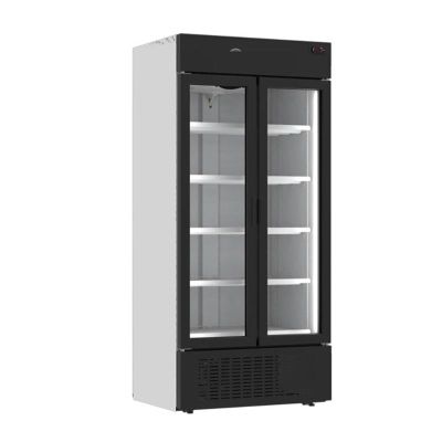 Senox SSC-900K Kanopili Dik Tip Şişe Soğutucu Dolap, 683 L, Siyah - 1