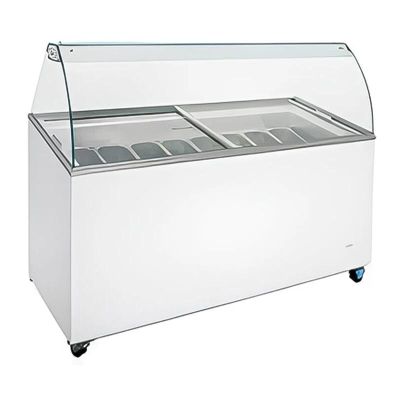 Senox SYD-510 8 Gözlü Dondurma Teşhir Reyonu, 300 L - 1
