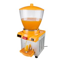 Şerbetto Digital Sherbet and Ayran Cooling Machine, 20 L, Orange - Şerbetto