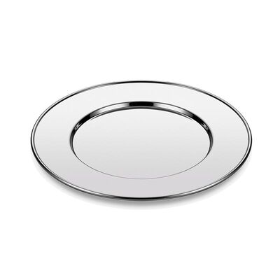 Altınbaşak Supla Çelik Servis Tabağı, 32 cm - 1