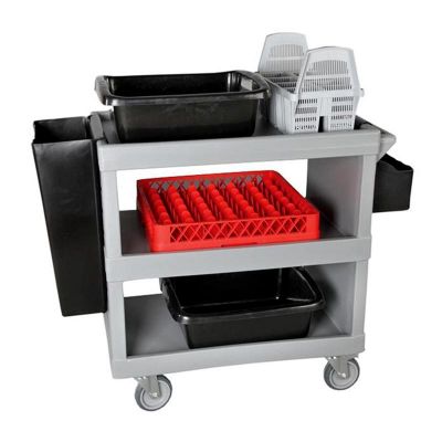 Tribeca Servis Arabası, Açık, 850x515x875 mm, Gri - Tribeca