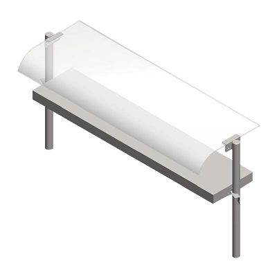 Öztiryakiler Servis Rafı, 140x30x53 cm - 1