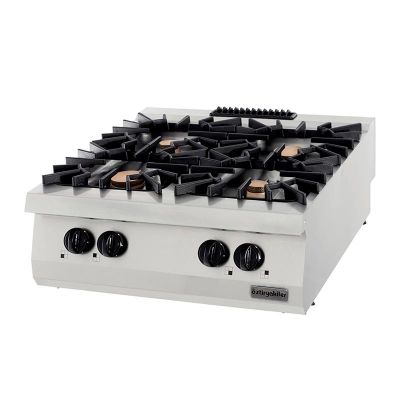 Öztiryakiler OSOG 8090 Set Üstü Dörtlü Ocak, 80x90x30 cm, Gazlı - 1