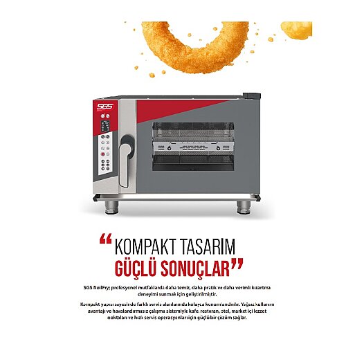 SGS NoilFry Profesyonel Yağsız ve Havalandırmasız Fritöz - 5