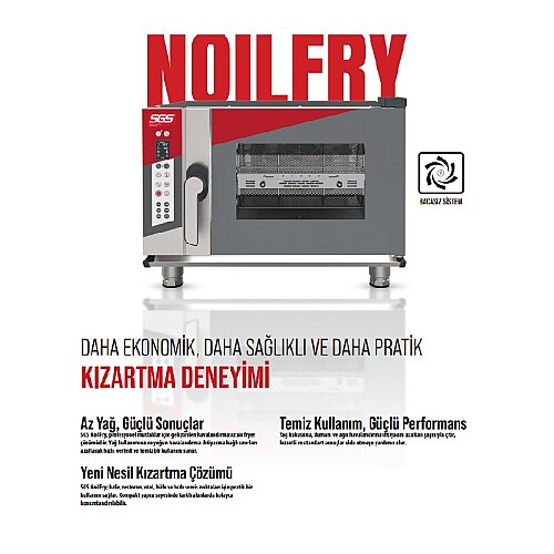 SGS NoilFry Profesyonel Yağsız ve Havalandırmasız Fritöz - 6