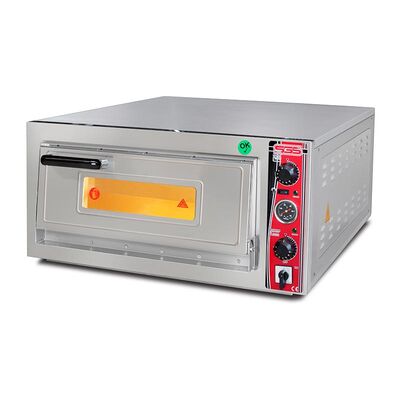 SGS PO 6262 E 30 cm x 4 Pizza Kapasiteli Termometreli Pizza Fırını, Elektrikli - 1