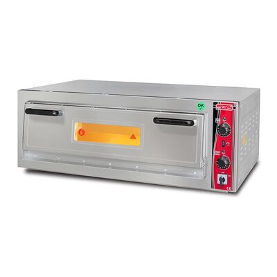 SGS PO 9262 E 30 cm x 6 Pizza Kapasiteli Tek Katlı Pizza Fırını, Elektrikli - 1