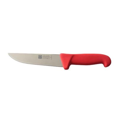 Sico Geniş Kasap Bıçağı, Plastik Saplı, 18 cm, Kırmızı - 1