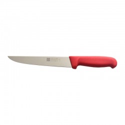 Sico Narrow Butcher Knife, 20 cm, Red - Sico
