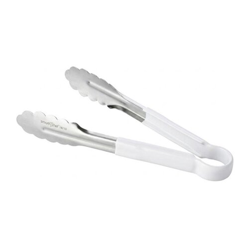 Smart Chef Silikon Saplı Servis Maşası, 23 cm, Beyaz - Smart Chef