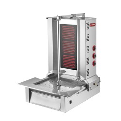 SilverInox AD-03 Alttan Motorlu Döner Ocağı, 3 Radyanlı, Elektrikli - SilverInox