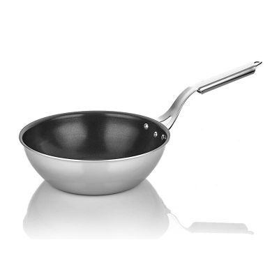 Altınbaşak Silverstar Nonstick Wok Tava, 24cm - 1