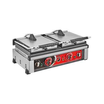 SilverInox SS-20DH Style Çift Kapaklı Hamburger Makinesi, 20 Dilim, Elektrikli - SilverInox