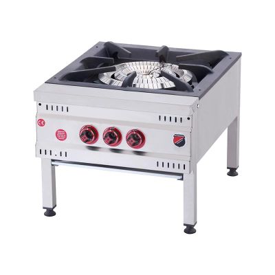 SilverInox YER-03 Yer Ocağı, Üç Yanışlı, LPG-NG - 1