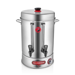 SilverInox 2001 صانعة شاي قياسية، سعة 60 كوب، 7 لتر - SilverInox