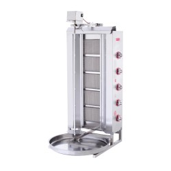 SilverInox 2167-U5L Top Motorised Rotary Oven, 5 Radius, LPG - SilverInox