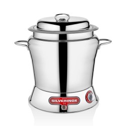 SilverInox 2168 Iskender and Chocolate Sauce Pot, 2-5 L, Inox - SilverInox