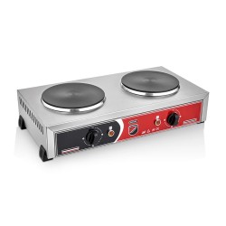 SilverInox 2183 Double Plate Heater, Electric - SilverInox