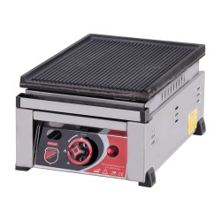 شواية من الحديد الزهر SilverInox 2600-2، 30 سم، غاز البترول المسال - SilverInox