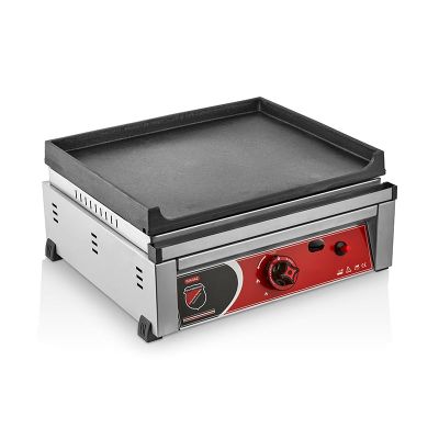 SilverInox 2601-DZ Düz Döküm Izgara, 50 cm, LPG - 1
