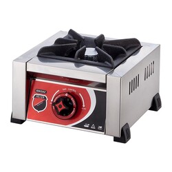 SilverInox 2900 Single Burner Set Top Mini Cooker, LPG - SilverInox