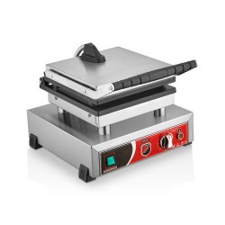 SilverInox B10 Round Bubble Waffle Maker, Single, Lid, Electric - 2