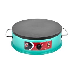 SilverInox CRP-02 Crepe Maker, 40 cm, Electric, Green - SilverInox
