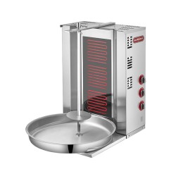 SilverInox ED-06 Rotary Cooker, 3 Radius, Electric - SilverInox