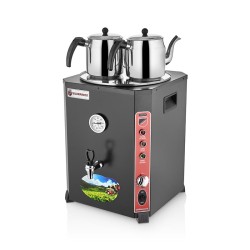 SilverInox EL-01S Elite Tea Maker, 2 заварочных чайника, 13 л, черный - SilverInox