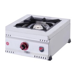 SilverInox MD-1 طباخ ميدي علوي أحادي الشعلة، غاز طبيعي - SilverInox