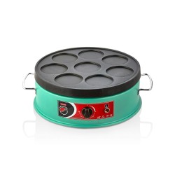 SilverInox PNK-02 ماكينة تحضير البان كيك، 40 سم، كهربائية، خضراء - SilverInox