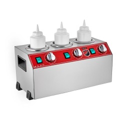 SilverInox SS-03 Sauce Pot, 3-piece Electric - SilverInox