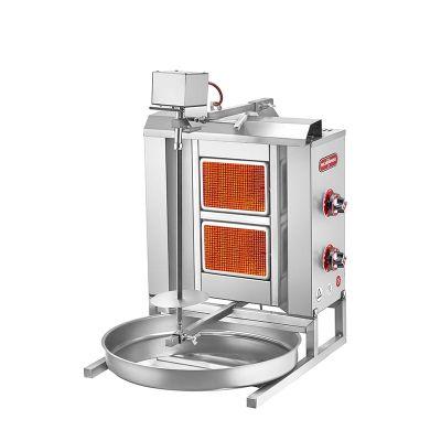 SilverInox 2164-U2 Üstten Motorlu Döner Ocağı, 2 Radyanlı, Doğalgazlı - 1