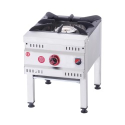 الفرن الأرضي SilverInox YER-01، فرن أرضي، شعلة واحدة، غاز البترول المسال- NG - SilverInox