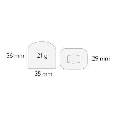 Simag SDH 24 AS Hazneli Parmak Buz Makinesi, 25 kg/gün Kapasiteli - 2