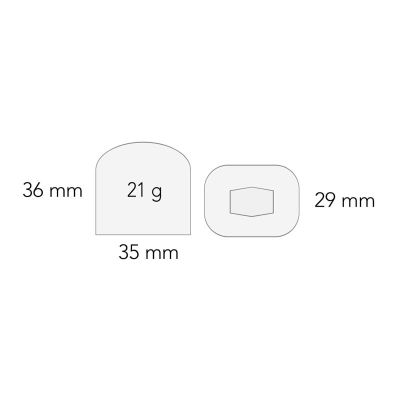 Simag SDH 30 AS Hazneli Parmak Buz Makinesi, 32 kg/gün Kapasiteli - Simag