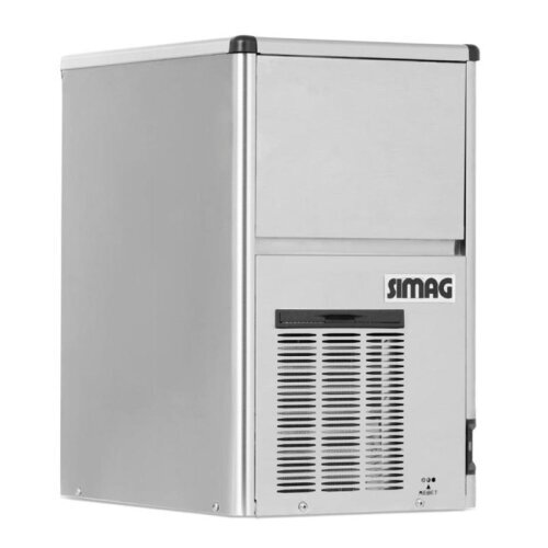 Simag SDH 30 AS Hopper Finger Ice Machine, 32 kg/day Capacity - 1