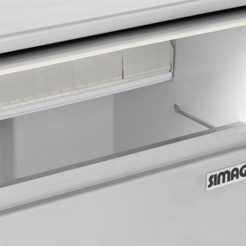 Simag SDH 50 AS Hazneli Parmak Buz Makinesi, 50 kg/gün Kapasiteli - 5