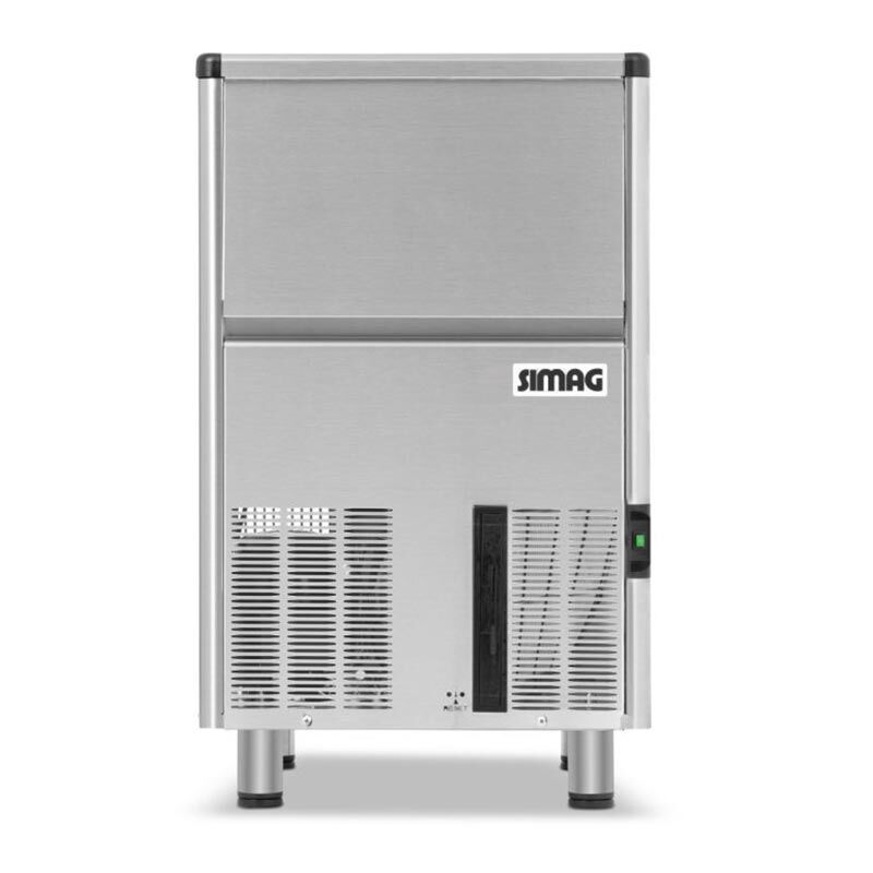 Simag SDH 50 AS Hazneli Parmak Buz Makinesi, 50 kg/gün Kapasiteli - Simag