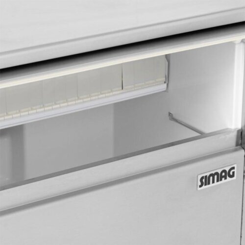 Simag SDH 84 AS Hopper Finger Ice Machine, 92 kg/day Capacity - 5
