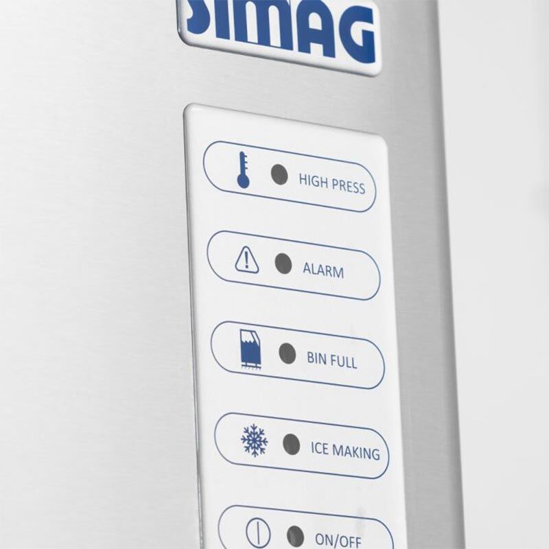 Simag SVH 222 AS Haznesiz Küp Buz Makinesi, 210 kg/gün Kapasiteli - Simag