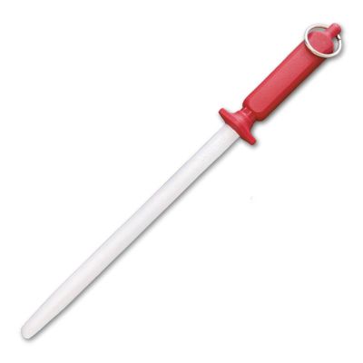 Sinerji Bertolli Premium No 12 Plastik Saplı Oval Masat, 30 cm, Kırmızı - 1